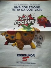 SUPER FOODIES ESSELUNGA CARTE CARDS A SCELTA 