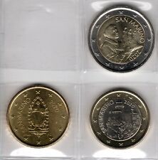 San Marino 2020 monete Euro 0,50 + 1,00 + 2,00.