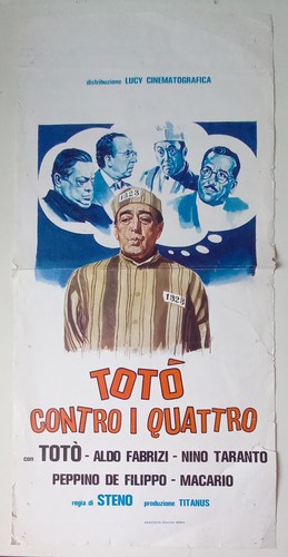 Locandina film toto contro i - contro,