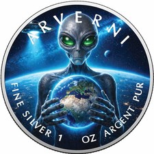  The Visitor 2026 1 oz argento