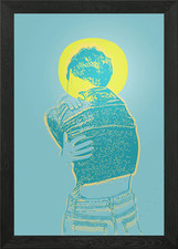 L'abbraccio poster arte da
