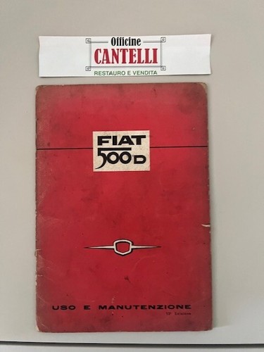Uso manutenzione fiat 500 d - 500,