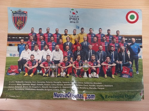Poster squadra calcio cosenza - poster,