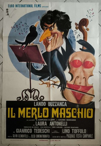 Manifesto poster merlo - poster, 2f