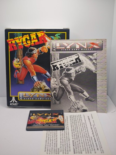 Atari lynx system rygar - atari,
