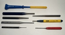 Set Of 8 Vintage Punch & Awl