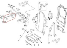 MERCEDES TRUCK ACTROS 2031/2048 CAVO ELETTRICO COMANDO EPS OEM A0048206315