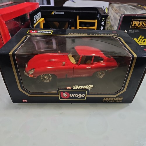Burago jaguar coupe 1961 - burago, e
