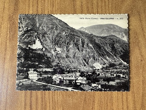 Cartolina valle stura - stura, cuneo