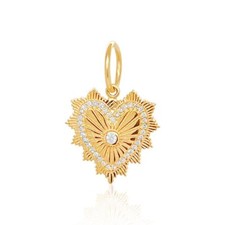 Ciondolo piccolo cuore in oro