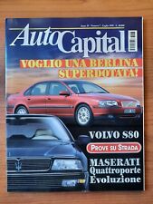 RIVISTA AUTOCAPITAL LUGLIO 1998 N° 7 - VOLVO S80 - MASERATI EVOLUZIONE
