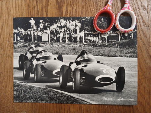 Cartolina postale autodromo - cartolina, di
