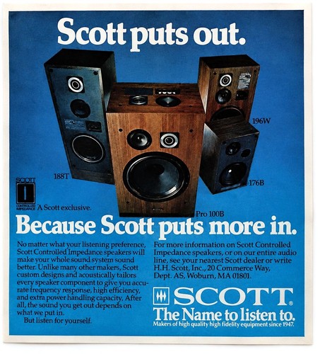 Altoparlanti scott 1978 - scott,