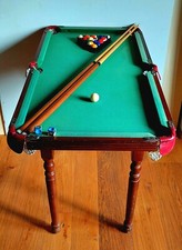 Tavolo da Biliardo grandezza giusta per giocare agevolmente COMPLETO 