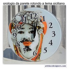 Orologio da parete rotondo in