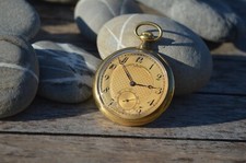 VACHERON CONSTANTIN A STUNNING 18K YELLOW GOLD RARE POCKET WATCH 47MM