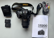 Nikon D5200 DSLR, obiettivo