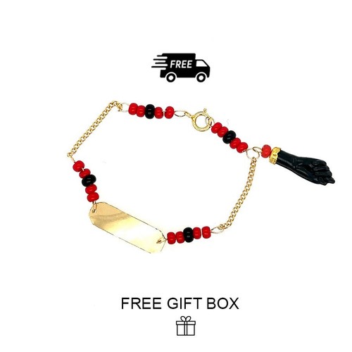 Bracciale azabache riempito - azabache,