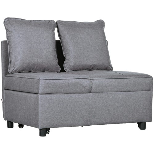 Homcom poltrona letto 1 - poltrona, in