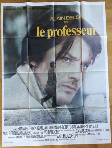 Alain delon professeur affiche - alain,