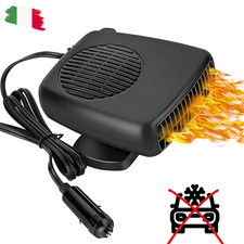 Riscaldatore Per Auto 2 in 1 Portatile 12V 200W Stufa Sbrinatore Per Parabrezza
