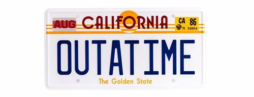 Bttf outatime memorabilia - bttf,