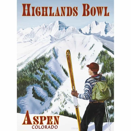 Aspen highlands bowl ski - aspen,
