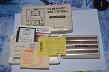 Nintendo Game & Watch OP-51 Oil Panic boxed Japanese instruction leaflet
