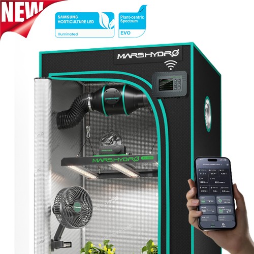 Mars hydro 80x80x160cm growbox - mars,