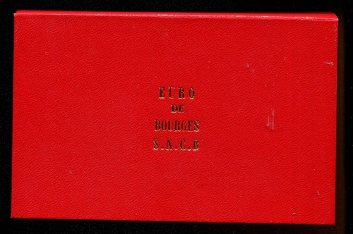 Coffret euro bourges 1996 - euro,