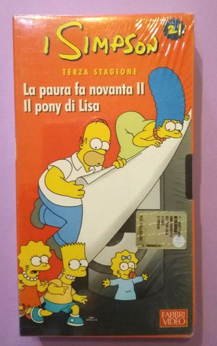 Vhs simpson terza stagione - simpson,