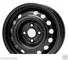 KFZ 6565 KIT 4 CERCHI IN FERRO DA 14'' PER CHEVROLET AVEO(KLAS/CHIA),KALOS(KLAS)