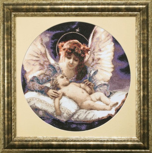 Punto croce angelo custode - "angelo, custode"