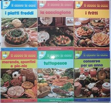 Libro Cucina Il Cuoco In Casa Editoriale Del Drago 1979 Dal N 19 Al N 24 Vintage
