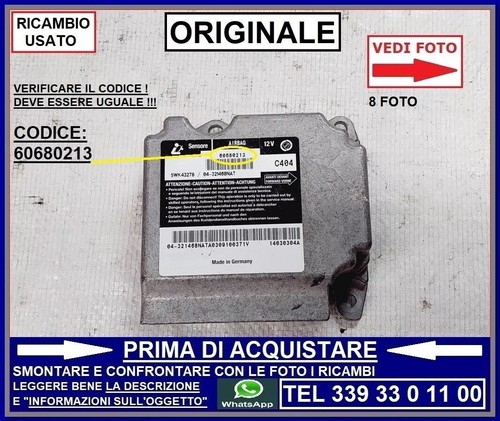 Centralina sensore airbag - sensore,