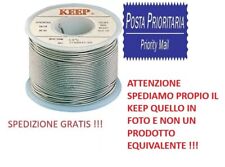Bobina stagno diam. 1,0 mm 60/40 KEEP conf. 100 gr  SUPER OFFERTA SAT-SHOP !!!