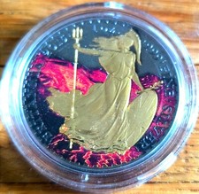 1 oz argento Britannia Lava