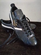 SCARPE CALCIO vintage STAR 10 LA SCARPA anni 80 artigianali in pelle RARE