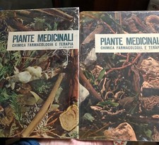 Libri Piante Medicinali vol.1 e 2 (1962-1964) Edizioni Inverni e Della Beffa
