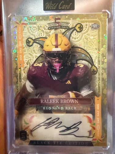 Wild card 2026 raleek brown - card,