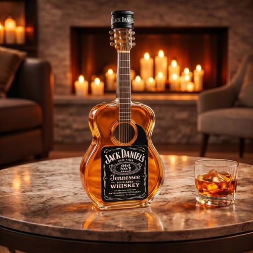 Decanter whisky chitarra - decanter,