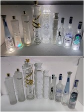BOTTIGLIE VUOTE DI VODKA VARIE