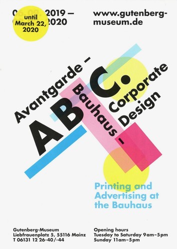 Abc avantgarde bauhaus - avantgarde,