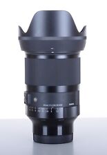 Sigma 35 mm f/1.2 obiettivo DG