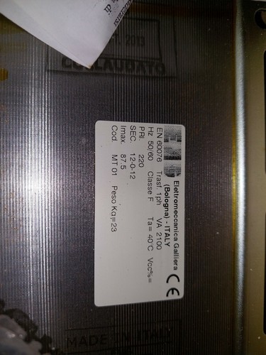 Trasformatore 220 volt 150 - ,