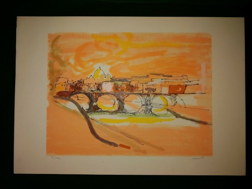 Ugo attardi litografia - ugo,