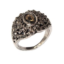 Anello acciaio inox con - anello, in