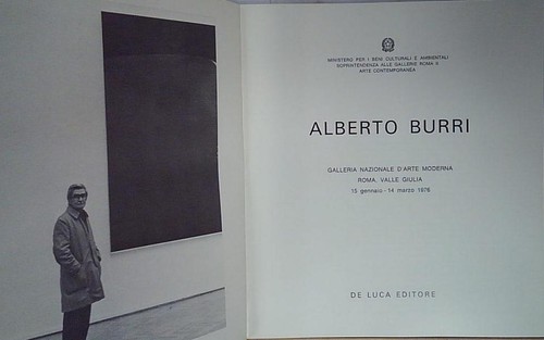 Senza autore alberto burri - senza,