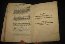 1591 Adami  De rebus in civitate Firmana Fermo Piceno Marche da studio