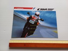 Honda CBR 1000 F - 600 F 1987 1a serie depliant ITALIANO moto originale brochure